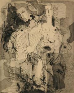 ROGER Suzanne 1899-1986,Adam and Eve,Weschler's US 2007-09-15