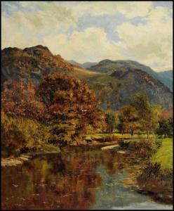 ROGERS A. Lee,Mountain Landscape,1888,Heffel CA 2012-06-28