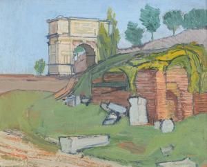 ROGERS Claude 1907-1979,RUINS IN PROVENCE,Dreweatts GB 2022-10-19