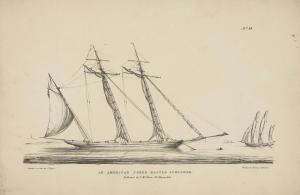 ROGERS J 1800-1800,Three Masted Schooner,Rosebery's GB 2020-09-23