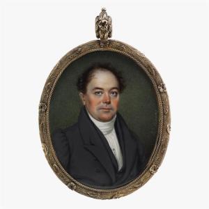 ROGERS Nathaniel 1788-1844,Portrait miniature of a gentleman,Freeman US 2016-04-19