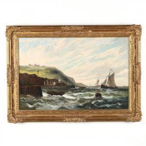 ROGERS William P 1848-1872,Maritime Scene,Leland Little US 2022-02-10