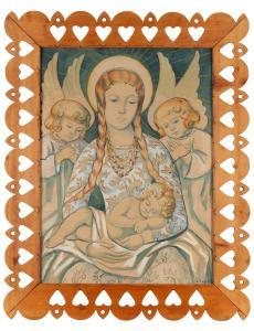 ROGUSKI Wladyslaw 1890-1940,Madonna with a Child among Angels,Desa Unicum PL 2024-02-01