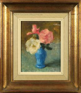 ROGY Georges 1897-1981,Vase garni de Fleurs,Galerie Moderne BE 2017-01-17