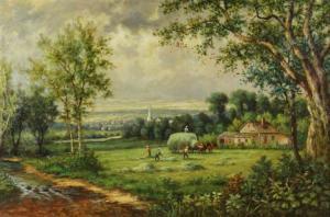 ROHDE HERMAN 1900-1900,FARM SCENE,Potomack US 2015-06-13