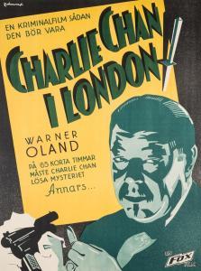 ROHMAN Eric,Charlie Chan i London ('Charlie Chan in London'),1934,Forum Auctions 2023-11-16