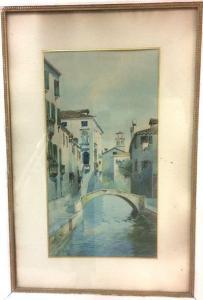 Rohr Fred 1824-1880,Canal à Venise,Millon & Associés FR 2020-07-16
