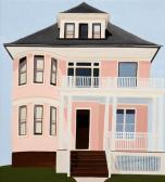 ROHRER Jessica 1900-1900,Pink House, New Haven, Connecticut,2001,Ro Gallery US 2011-02-24