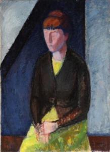 ROJBAEK Ingolf 1914,Portrait of Beata Perch,Bruun Rasmussen DK 2021-01-12