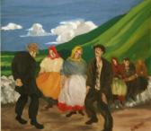 ROLAND Rolli Luke 1940-1960,Dancing at the Crossroads,De Veres Art Auctions IE 2008-10-13