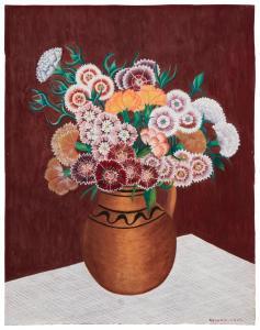 ROLANDA Rosa 1895-1970,Floral still life,John Moran Auctioneers US 2023-12-06