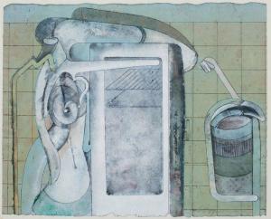ROLET Christian 1945,Nu féminin dans une salle de bain,Mercier & Cie FR 2012-10-27