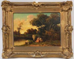 ROLLAND Henri 1897-1941,Élégantes et baigneuses dans des paysages arborés ,Libert FR 2022-11-18