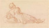 ROLLI Giuseppe Maria 1645-1727,A study of a reclining man,Palais Dorotheum AT 2011-11-04