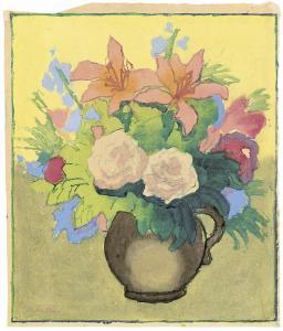 ROLLINS Charlotte 1800-1900,Blumenstrauß,1920,Galerie Bassenge DE 2012-11-29