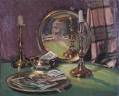 ROLLINSON Sunderland,Still life of brass objects; Still life of porcela,Woolley & Wallis 2012-03-21