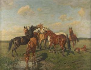 ROLOFF ALFRED 1879-1951,Wild horses,Hargesheimer Kunstauktionen DE 2022-09-07