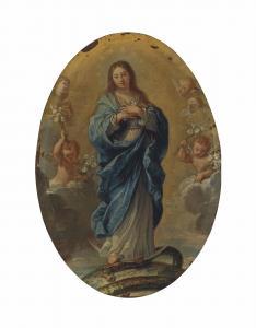 ROMAN SCHOOL,The Apocalyptic Madonna with angels holding lilies,Christie's GB 2013-12-04