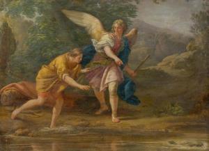 ROMAN SCHOOL,Tobias and the Angel,Galerie Koller CH 2016-09-23