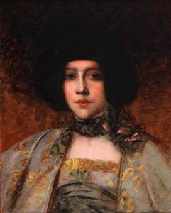 ROMANI Juana 1869-1924,Grand Dame,Palais Dorotheum AT 2023-12-12