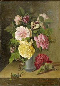 ROMANNE Valentine 1800-1800,Vase de fleurs,Alliance Encheres FR 2007-08-09