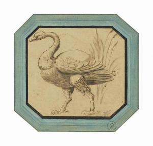 ROMANO Giulio 1499-1546,A swan,Christie's GB 2014-12-02