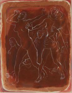 ROMANO GLICENSTEIN Emanuel 1897-1984,Modernist Nude Figures,Ripley Auctions US 2024-02-10