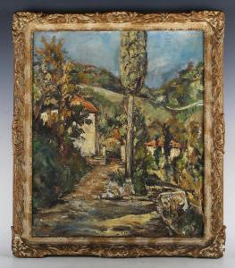 ROMANTIL Fred 1924-1990,Continental Landscape,20th century,Tooveys Auction GB 2023-01-18