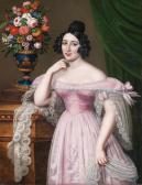 ROMBAUER Janos 1782-1849,Portrait of Róza Terézia,Palais Dorotheum AT 2014-04-08