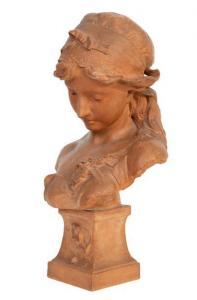 ROMBAUX Egide 1865-1942,Buste de jeune fille,Millon & Associés FR 2020-12-13