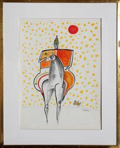 ROMBOLA John,SOLDIER ON HORSE,1970,Ro Gallery US 2023-08-11