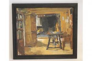 ROMER Caroline 1955,Interior, Cassa Graciona Unarre,Hartleys Auctioneers and Valuers GB 2015-12-02