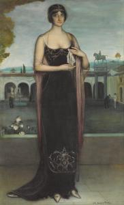 ROMERO DE TORRES Julio 1874-1930,Adela Carbone, la tanagra,Sotheby's GB 2023-07-06