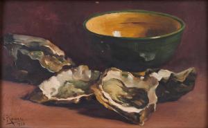 ROMERO Eduardo 1888-1939,Still Life with oysters,1923,Veritas Leiloes PT 2015-04-28