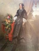 ROMMENS R,Femme dans son interieur,1863,Millon & Associés FR 2013-10-07