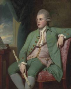 ROMNEY George 1734-1802,Portrait of Francis Lind, three-quarter-length, in,Christie's GB 2011-07-05