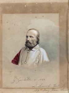 Romoli L,Ritratto di Giuseppe Garibaldi,1861,Il Ponte Casa D'aste Srl IT 2018-04-19
