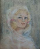 ROMPOLSKA BOGUSŁAWSKA,Portret mlodej kobiety,Rempex PL 2005-08-24