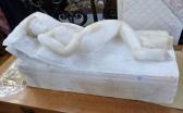 RONALD LEIGH HOLMES 1945,Model of girl reclining in steam,The Cotswold Auction Company GB 2014-04-29