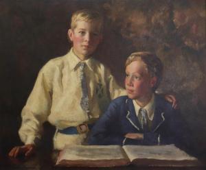 RONALDSON Thomas Martine 1881-1942,His Merchiston Boys,1908,Bellmans Fine Art Auctioneers 2017-11-14