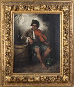 RONAY J. L,Young Boy with Violin,Cottone US 2023-05-17