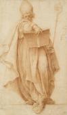RONCALLI IL POMARANCIO Cristofano 1552-1626,A STANDING BISHOP HOLDING A BOOK,Sotheby's GB 2013-01-30