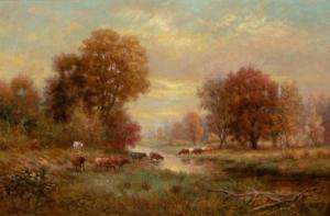RONDEL Frederick 1826-1892,Golden Twilight,William Doyle US 2021-11-02