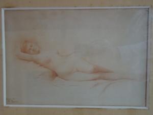 RONDEL Henri 1857-1919,Femme nue allongée,Hôtel des ventes d'Avignon FR 2023-04-22
