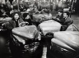 RONIS Willy,Fête foraine, boulevard Garibaldi, les auto-tampon,1955,Yann Le Mouel 2024-03-22