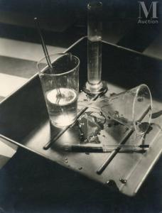 RONZEL Jean Pierre,Nature morte au produit de laboratoire,1955/60,Millon & Associés 2023-05-23