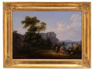 RONZONI Pietro 1780-1862,Al pozzo,1850,Casa d'Aste Santa Giulia IT 2025-05-31