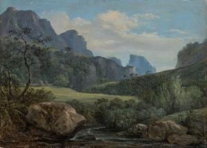 RONZONI Pietro 1780-1862,Valle bergamasca,1828,Finarte IT 2024-09-25