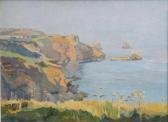 ROOKE Herbert Kerr 1872-1944,Coastline.,David Lay GB 2010-04-01