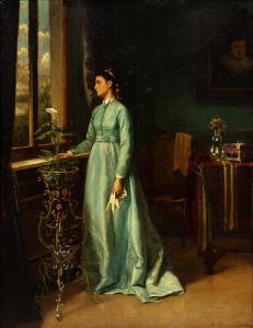 ROOSENBOOM Albert 1845-1875,Portrait of a Lady,Hindman US 2018-10-15